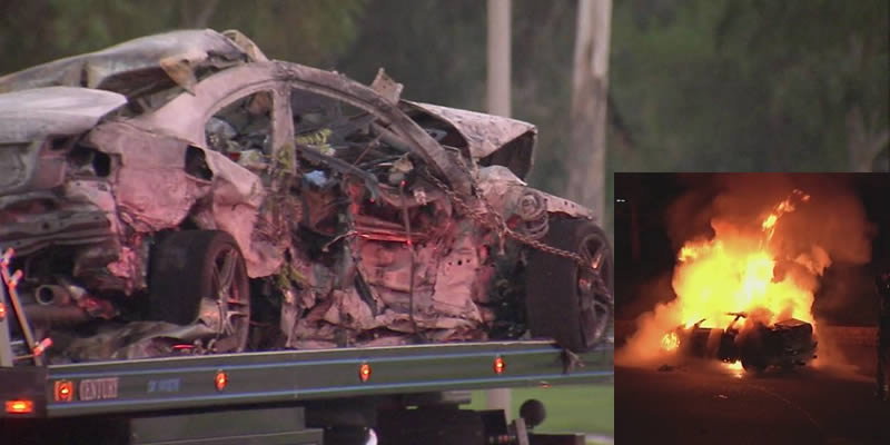 Dos Personas Mueren en Choque en Santa Clarita