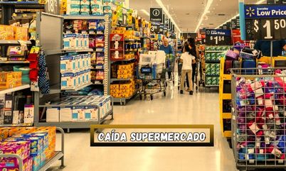 Caída Supermercado
