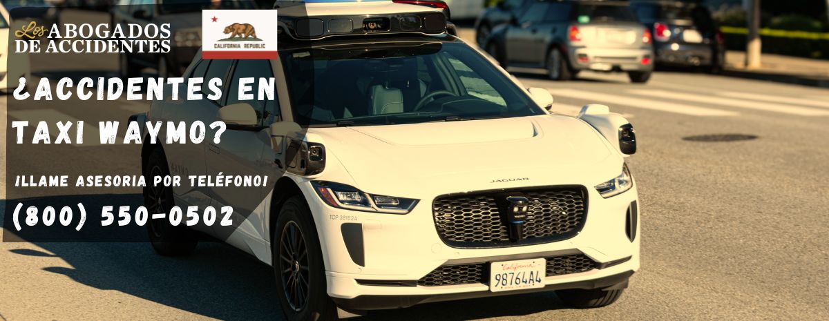 Accidente con Taxi Waymo